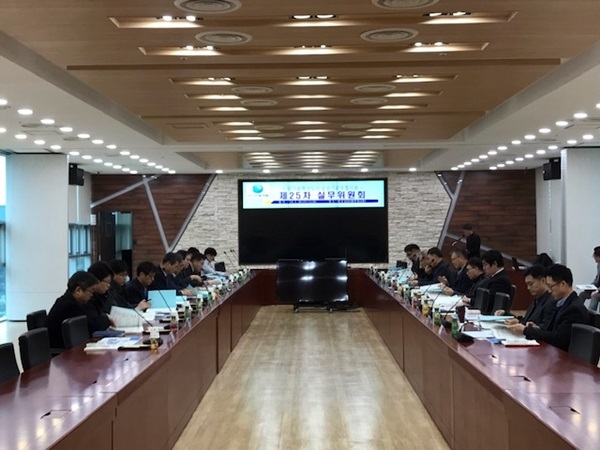 광주·전남 공동혁신도시 공공기관장협의회 실무위원회가 30일 전남 나주 한전 KDN 회의실에서 열리고 있다.