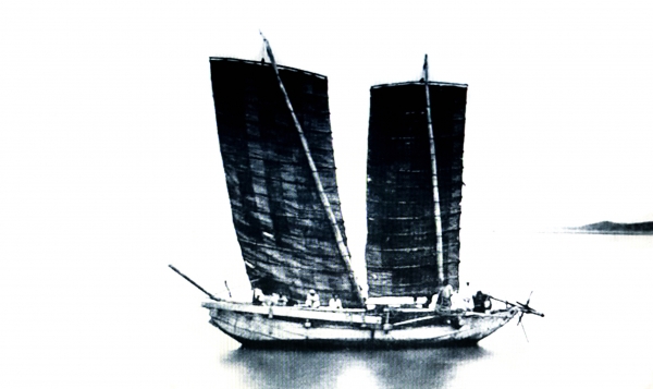 조선후기(1871년, 고종8년) 칠산 앞바다에서 닻배 조기잡이를 하는 모습