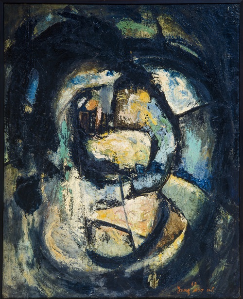 양수아 작품. 1962, 91×72.5cm, 캔버스에 유채.
