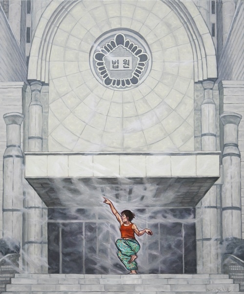 김화순- 파란(波瀾)Ⅱ 72.7×60.6cm oil on canvas 2019.