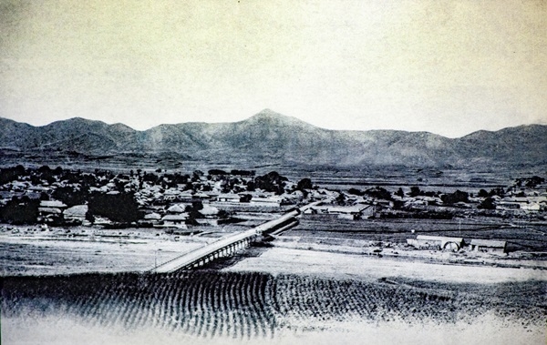 1907년 광주교와 수기동(북문 밖) 일대 풍경. ⓒ광주시청 제공