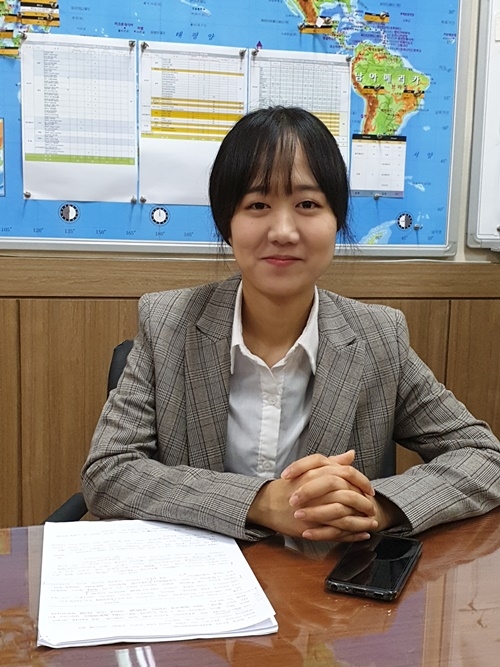 한국농촌건축대전에서 대상을 수상한 안진선 조선대학교 건축학과 5년.