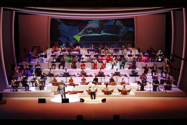 아시아전통음악오케스트라 2013년 공연 모습. ⓒ아시아문화전당 제공