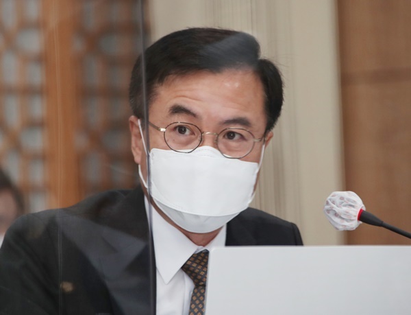 윤영덕 의원이 지난 20일 광주광역시교육청에서 열린 국정감사에서 질의하고 있다. ⓒ광주인