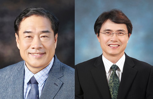 김형진(왼쪽). 정성호 지스트 교수.