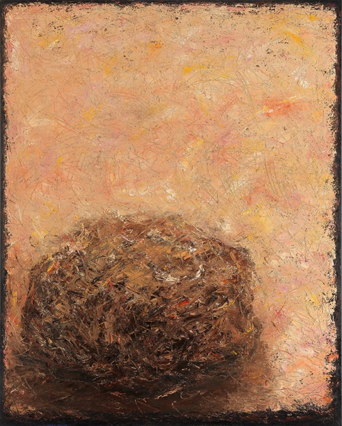 송필용- '땅의 역사'. 2020. oil on canvas 227.3x181.8cm.