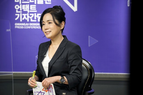 김현선 광주디자인비엔날레 총감독.
