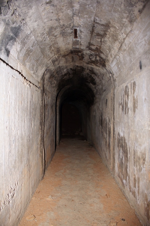 지난해 광주광역시 서구 화정동 옛 505보안부대 터에서 발견된 일제시대 일본군 방호시설로 추정되는 지하 벙커. ⓒ광주인