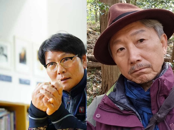 왼쪽부터 김형수 소설가, 박남준 시인. ⓒ광주문화재단 제공