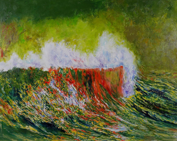 김25 작가- arkⅡ. 181.8×227.3㎝, oil on canvas, 2024. ⓒ전남대학교 박물관 제공